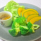 野菜と味噌ディップ